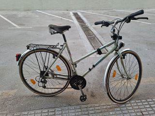 Bicicleta Zephyr Azul y Plateada