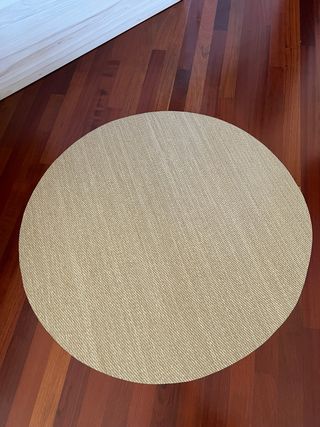 Tappeto rotondo in juta/sisal