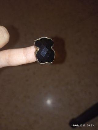 Anillo Tous Oso Negro.
