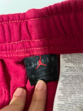Sudadera y pantalón Jordan Roja Hombre
(Chandal)