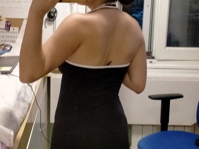 Vestido Negro Espalda Abierta