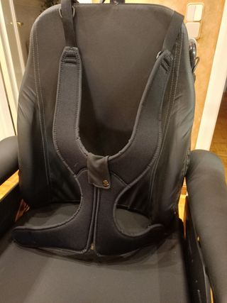 Silla de ruedas motorizada para pasivos.