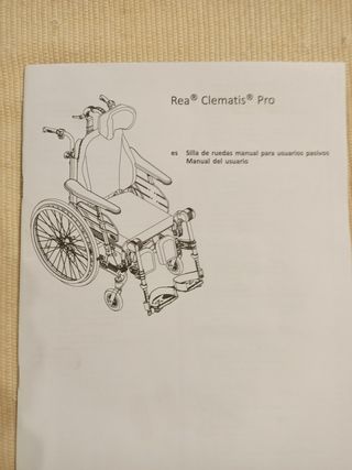 Silla de ruedas motorizada para pasivos.