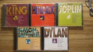 CDs Música Varios Artistas (B.B. King, Hendrix, Jo