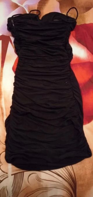 Tubino elasticizzato nero