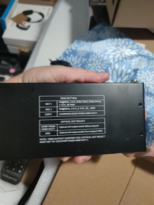 Matriz HDMI 4x2 4K 60Hz HDR Dolby Vision