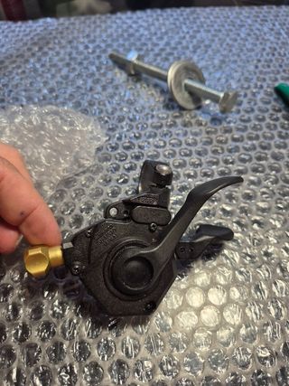 Cambio trasero y maneta Shimano Saint 9v
