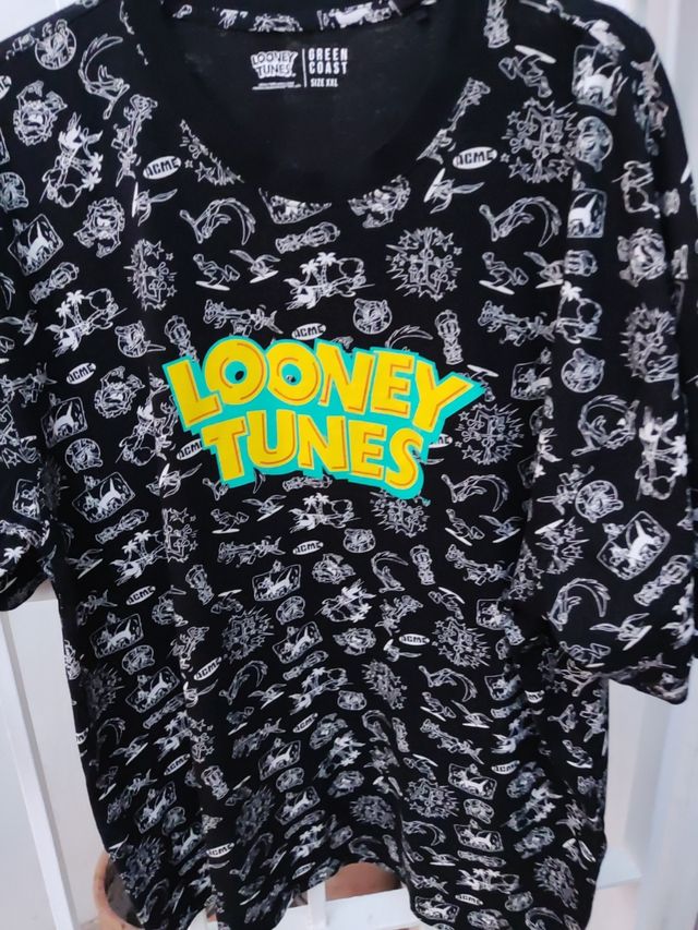 Camiseta Looney Tunes Green Coast XXL