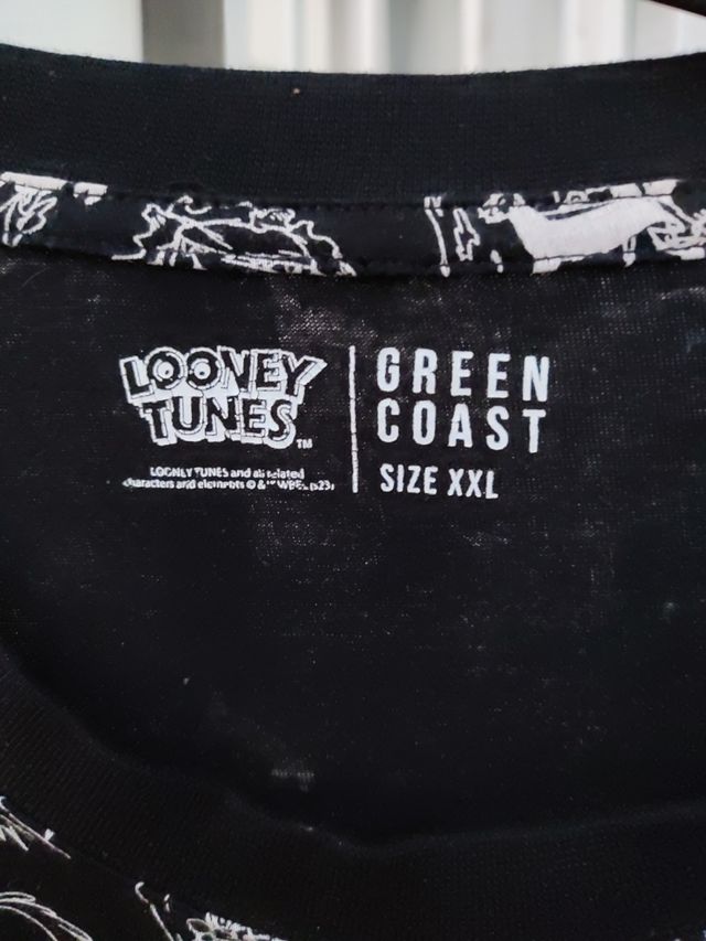 Camiseta Looney Tunes Green Coast XXL
