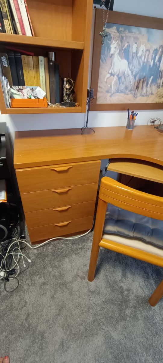 Mesa Escritorio Madera Marrón