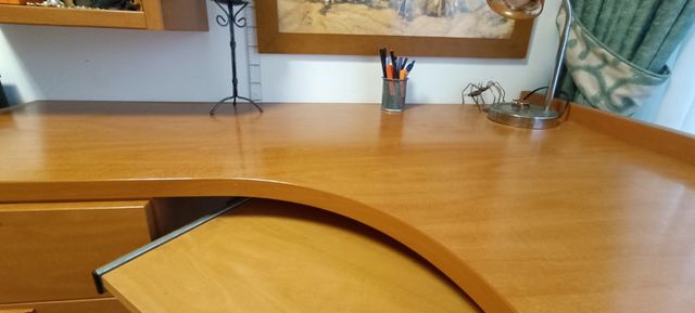 Mesa Escritorio Madera Marrón