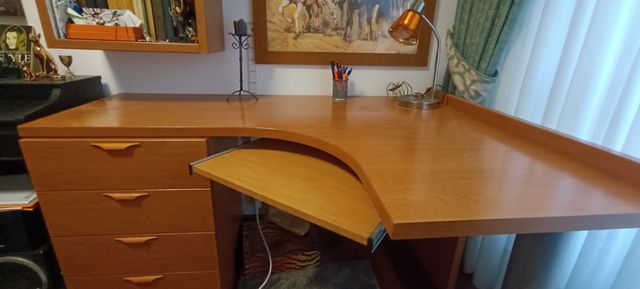Mesa Escritorio Madera Marrón