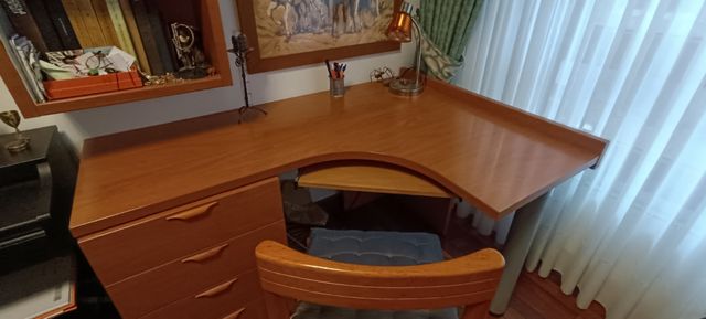 Mesa Escritorio Madera Marrón