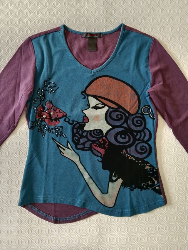 Camiseta manga larga