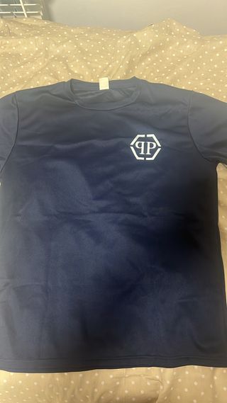 Camiseta Philipp Plein Hombre Azul Oscuro