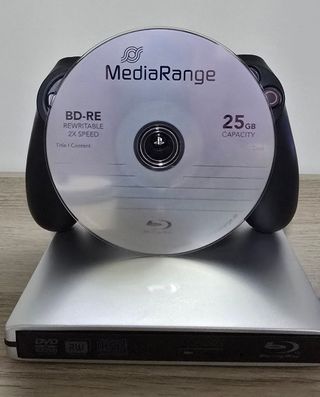 Disco Blu-ray Regrabable MediaRange 25GB