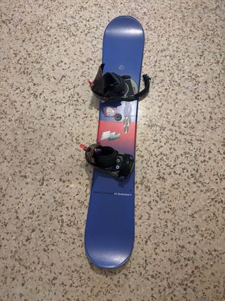 Tabla Snowboard + Fijaciones