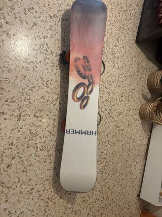 Tabla Snowboard + Fijaciones