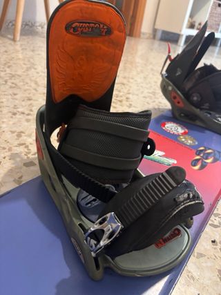 Tabla Snowboard + Fijaciones