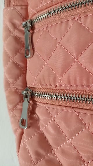 Mochila Parfois Rosa Acolchada