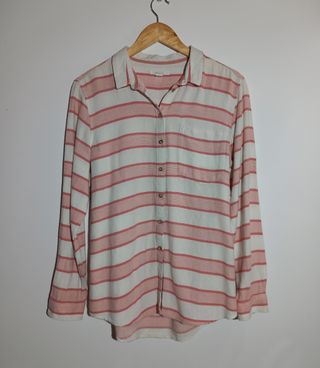 Blusa Springfield Rayas Rosas y Blancas
