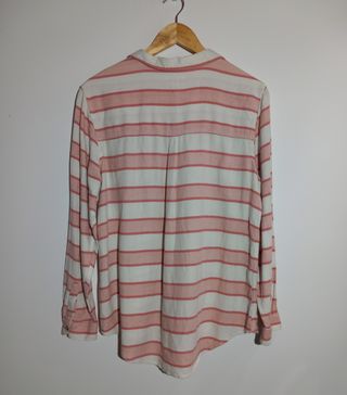 Blusa Springfield Rayas Rosas y Blancas