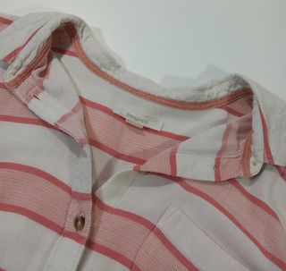 Blusa Springfield Rayas Rosas y Blancas