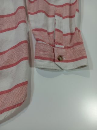 Blusa Springfield Rayas Rosas y Blancas