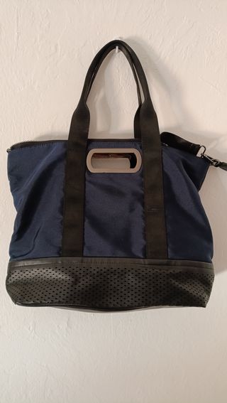 Bolso Parfois Azul y Negro