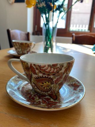 Set 6 Tazzine Caffè Ceramica Foreign Japan - Vinta