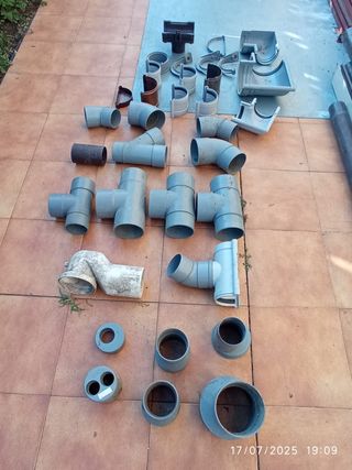Tubos PVC, Canaletas y Piezas Varias
