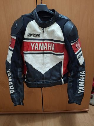Chaqueta Moto Yamaha GYTR Cuero