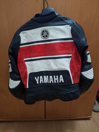 Chaqueta Moto Yamaha GYTR Cuero