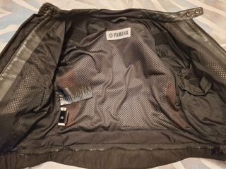 Chaqueta Moto Yamaha GYTR Cuero