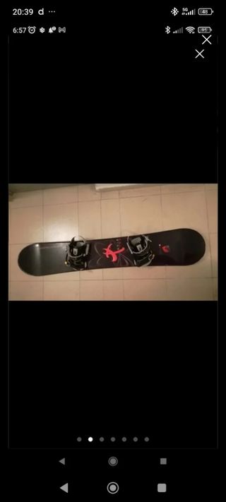 Tabla de Snow con Funda