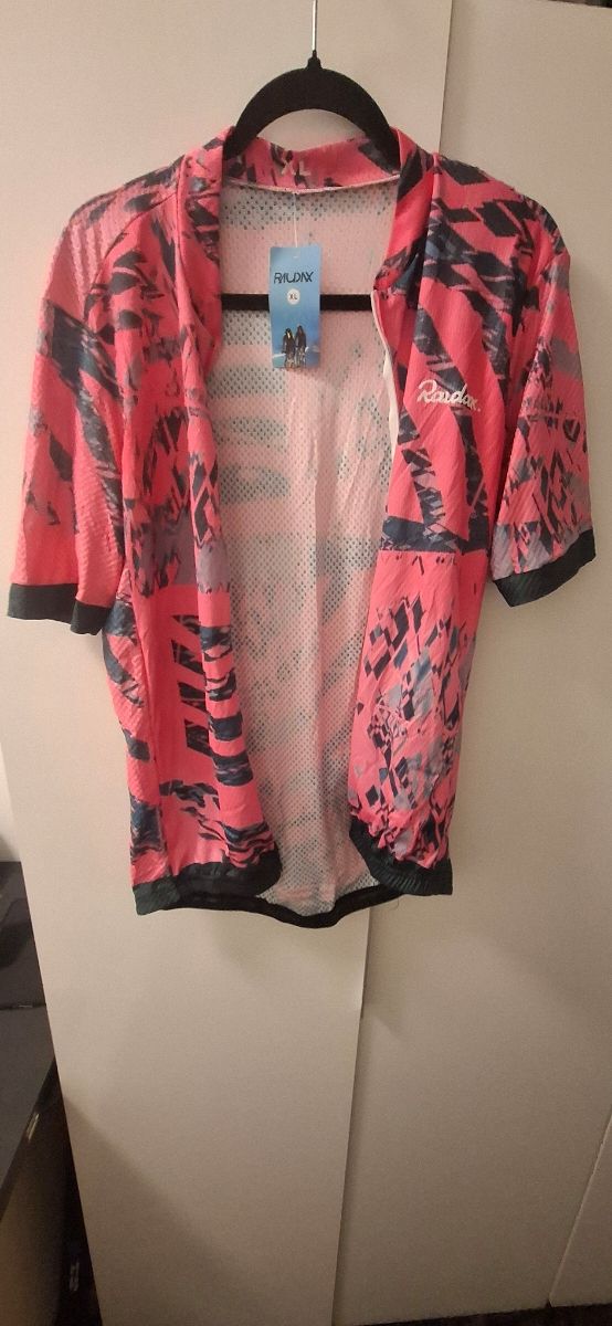 Maillot Ciclismo Raidon XL Rosa Estampado