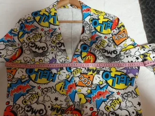 Americana estampado cómic