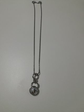 Collar Bimba y Lola Plata con Cristal