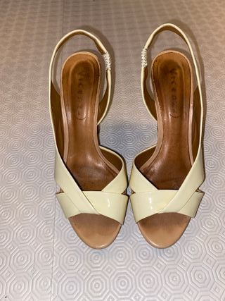 Sandalias Vicenza Beige Tacon