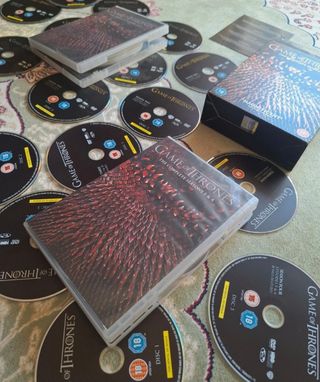 Juego de Tronos DVD Completa Temporadas 1-4