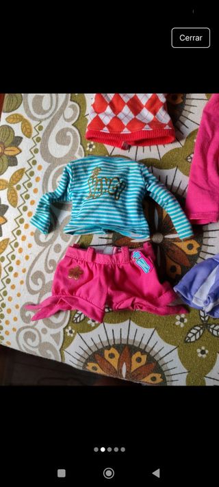 Ropa Muñeca Nancy