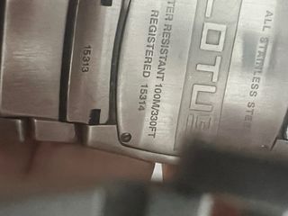 Reloj Lotus Caballero 15314 Negro/Plata