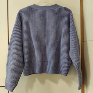 Cárdigan Zara punto acanalado lavanda