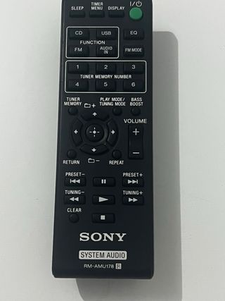 Mando Sony RM-AMU178 System Audio