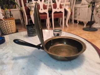 Sartén o calienta camas antiguo