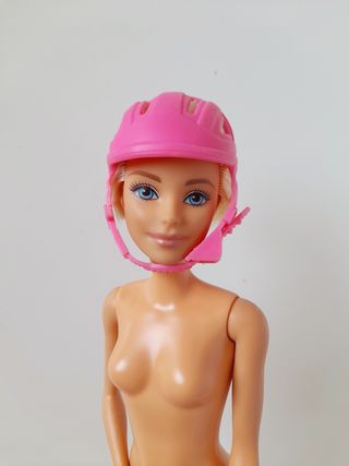 In-Line Skating Barbie 1995: casco