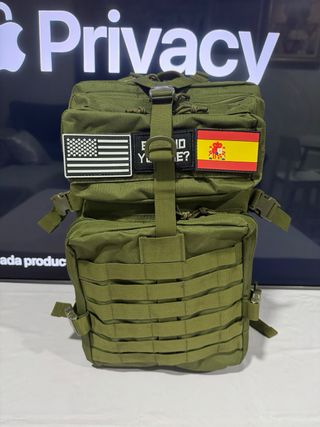 Mochila Táctica Militar 50L Verde gran capacidad 