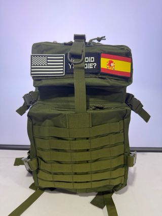 Mochila Táctica Militar 50L Verde gran capacidad 