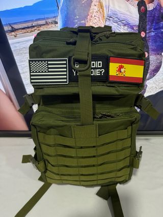 Mochila Táctica Militar 50L Verde gran capacidad 