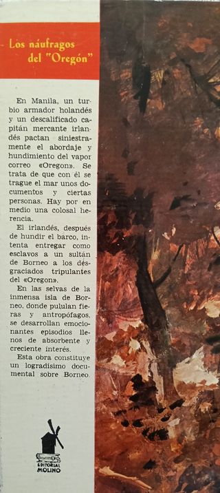 3 Libros Emilio Salgari - Año 1955